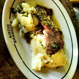 Skirt Steak with Chimichurri (dinner special)