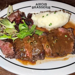 Onglet Grille Au Poivre   Lunch