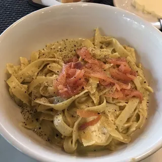 Pates Fraiches Aux Saumon et Crevettes