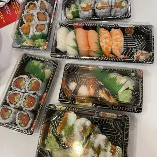 Sushi to go