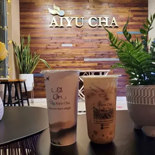 Rose Green Milk Tea
