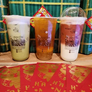 Iced Peach Green Tea