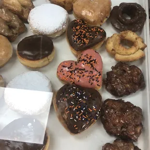 HEART SHAPED DONUTS ALL YEAR LONG !