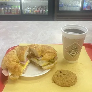 Fresh hot make breakfast