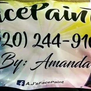 My banner I use at big events
