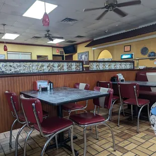 interior, sushi and sashimi