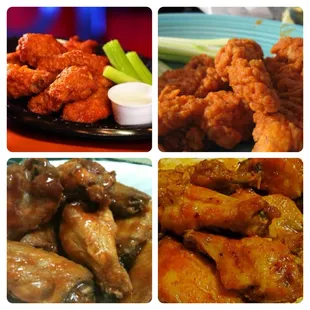 Chicken Wings, Chicken Tenders.......