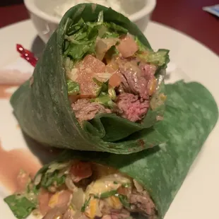 Filet minon bites wrap