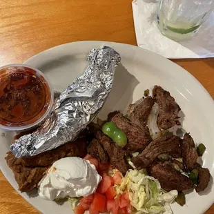 a plate of food
