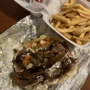 Gyro with giadiniera