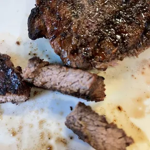 Both Sirloins came out like this vs  medium how I ordered