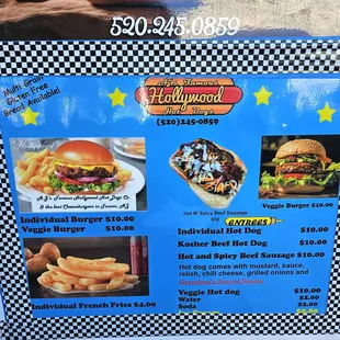 Menu February 2025