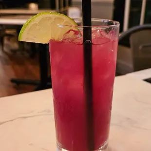 Blueberry Mojito Mocktail