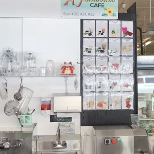 The stall is on the outside of Oahu Market