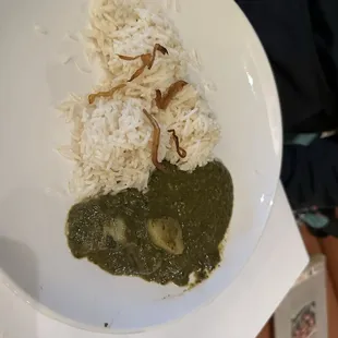 Rice Spinach