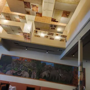 interior, sushi and sashimi