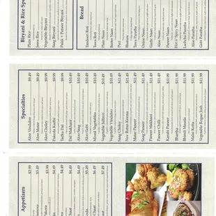 Updated Menu as of Nov 1,2021