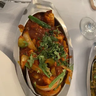 Paneer chilli - heat level 5 Yummo!