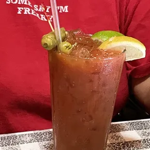 Bloody Mary. Very spicy!