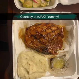 Buffalo Porterhouse Porkchop