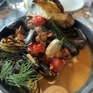 Coal Fired Bangs Island Mussels