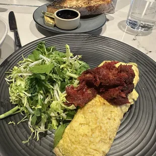 Boursin Omelet is awesome