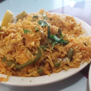 Vegetable Biryani - Delish!