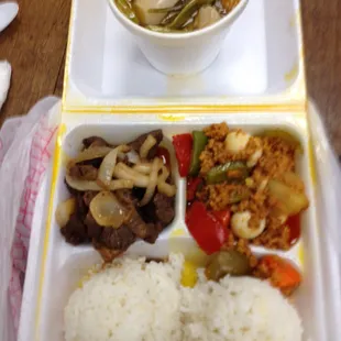 Giniling na Baboy, Bistek and sinigang na Baboy.