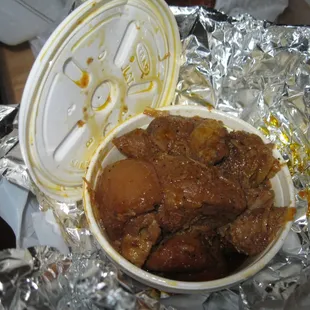 small side order pork adobo