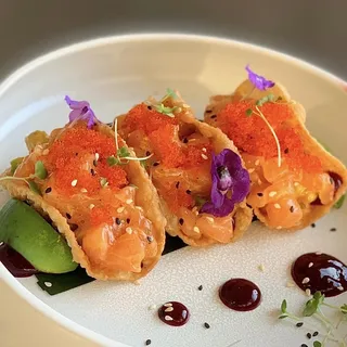 Crispy Salmon Tartare