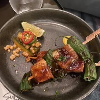 Aji Teriyaki Salmon