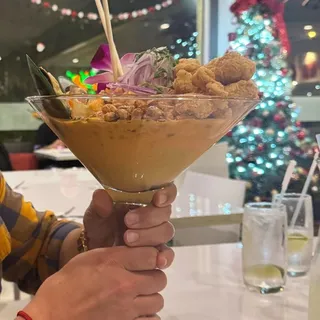 Ceviche Pescado-Calamar