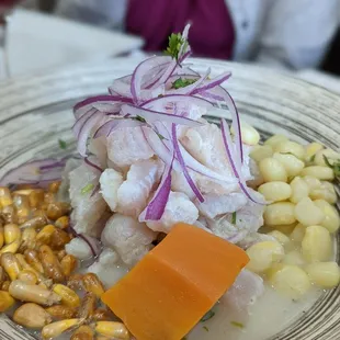 Classic ceviche!