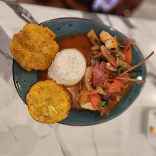 Pescado a la Chorrillana