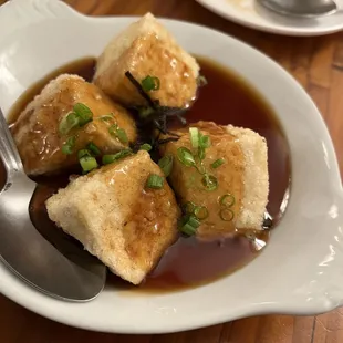 Fried tofu