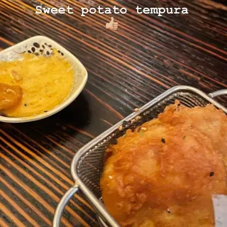 Sweet Potato Tempura Plate
