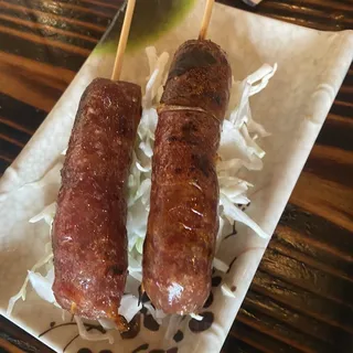 Taiwanese Pork Sausage Skewer