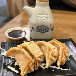 4pc Gyoza (comes with ramen set) - requested DEEP FRIED