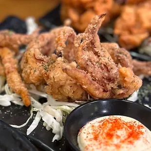 Ika Geso Karaage - Fried Calamari