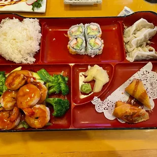 L. Shrimp Teriyaki Box