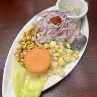 Ceviche de Pescado. Delicious!