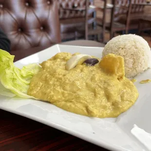 Aji chicken lunch special