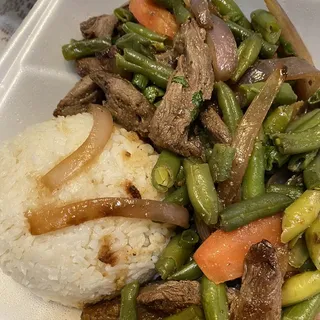 Vainita Saltada Lunch