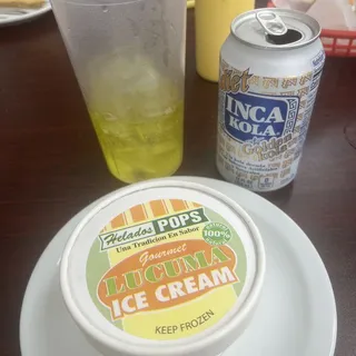 Helado de Lucuma