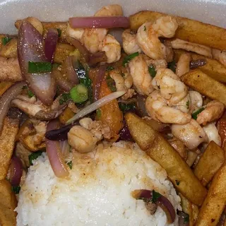 Saltado de Mariscos