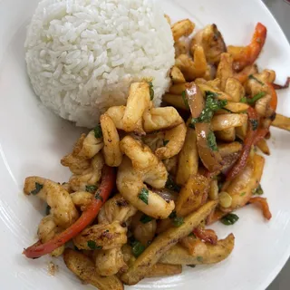 Saltado de Camaron