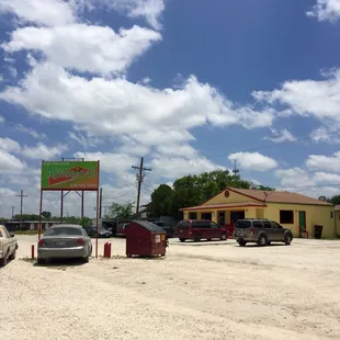 Hole in the wall but clean