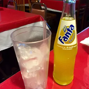 Mexican pineapple soda