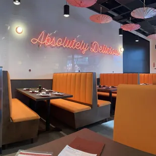 Absolutely Delicious sign