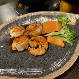 Teriyaki shrimp